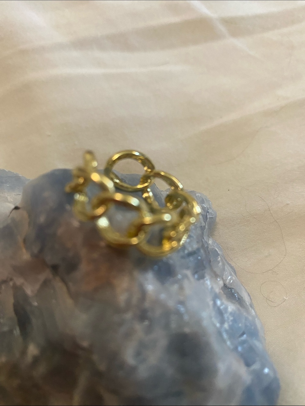 Gold Tone Adjustable Stackable Rings Set - Picture 2 of 5